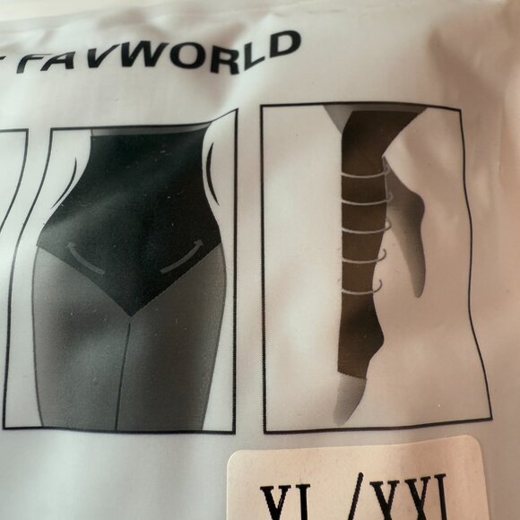 New πFavWorld Instant Skinny Slimming Panty Women's Size XL-XXL Lot of 3 - Picture 7 of 11